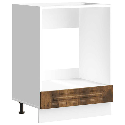 Indbygget køkkenskab Kalmar røget egetræ materiale