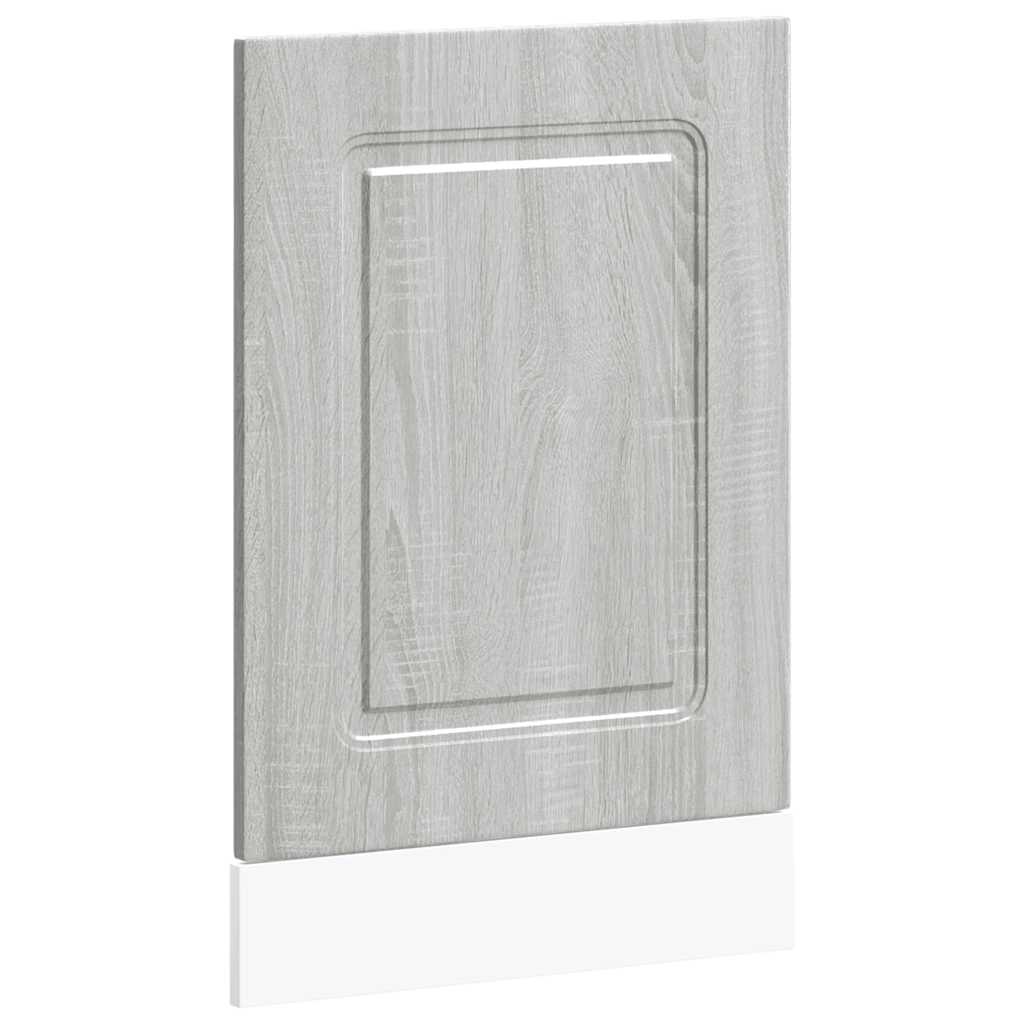 Opvaskemaskine panel Kalmar Grå Sonoma 45x1,5x67 cm