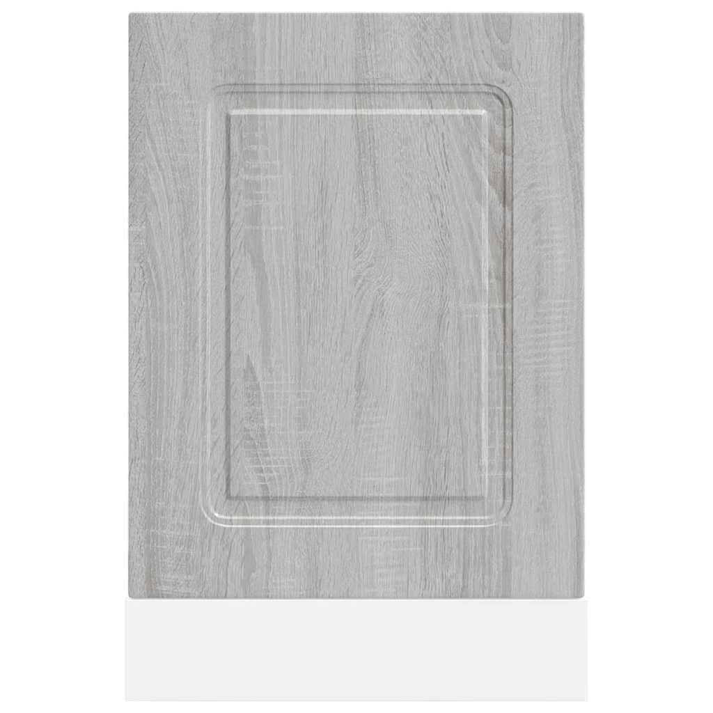 Opvaskemaskine panel Kalmar Grå Sonoma 45x1,5x67 cm