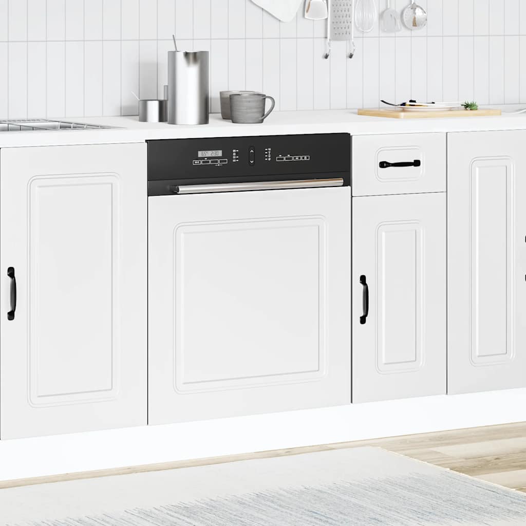 Opvaskemaskine panel Kalmar Hvid 60x1,5x67 cm træmateriale