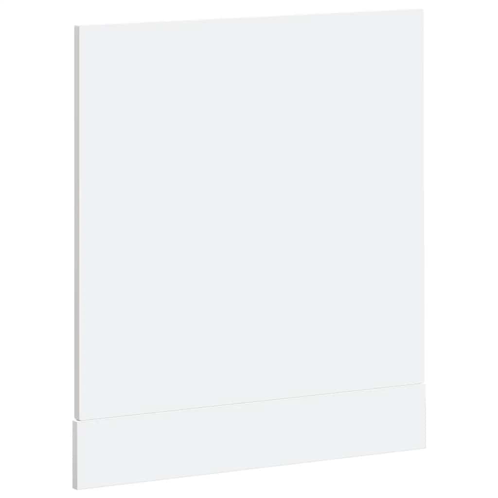 Opvaskemaskine panel Kalmar højglans hvid 60x1,5x67 cm