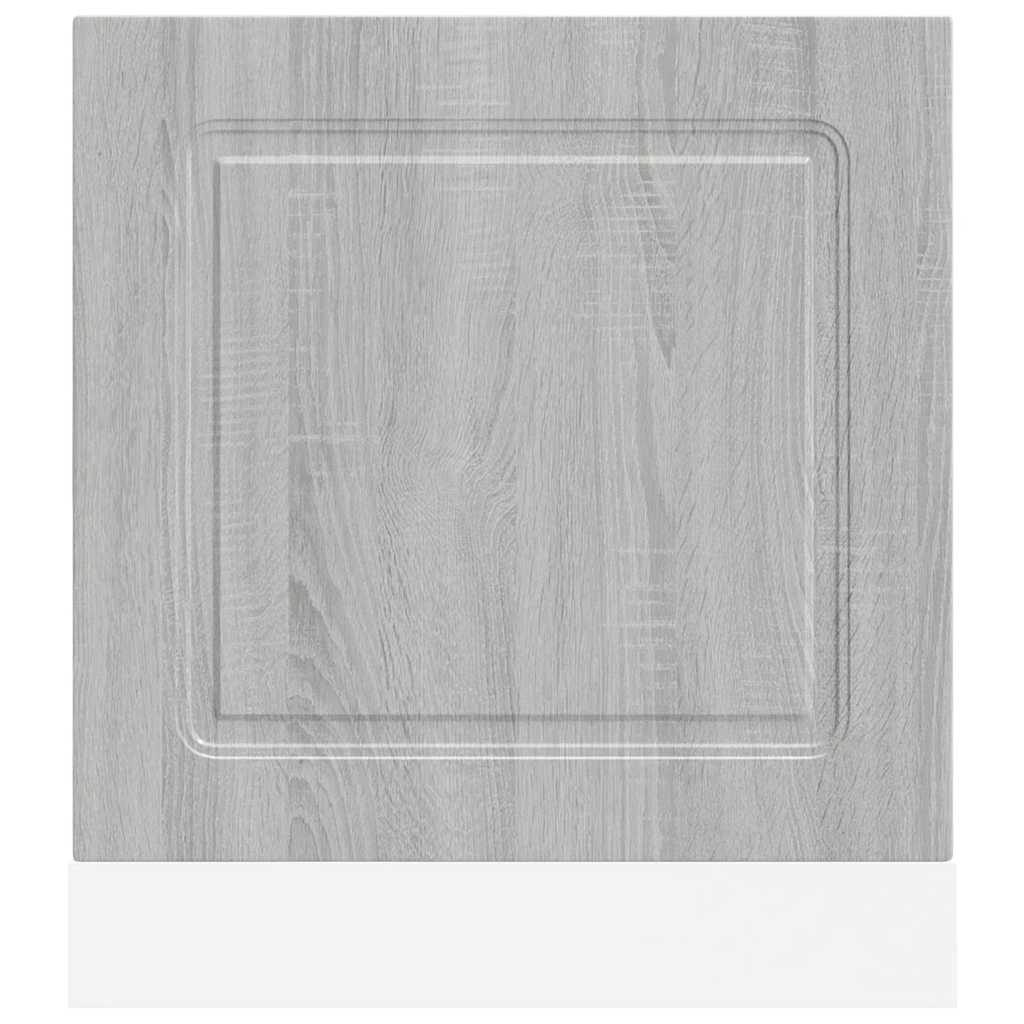 Opvaskemaskine panel Kalmar Grå Sonoma 60x1,5x67 cm