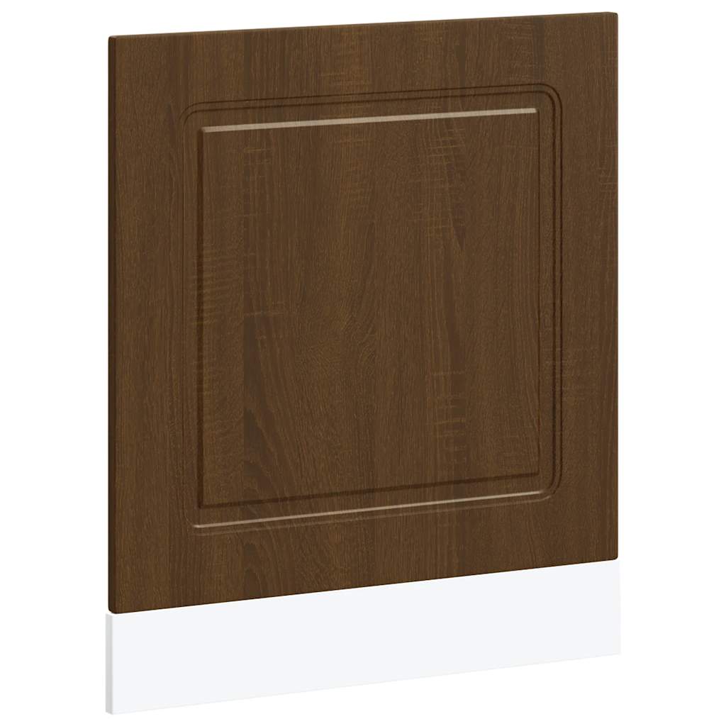 Opvaskemaskine panel Kalmar Brun Eg look 60x1,5x67 cm