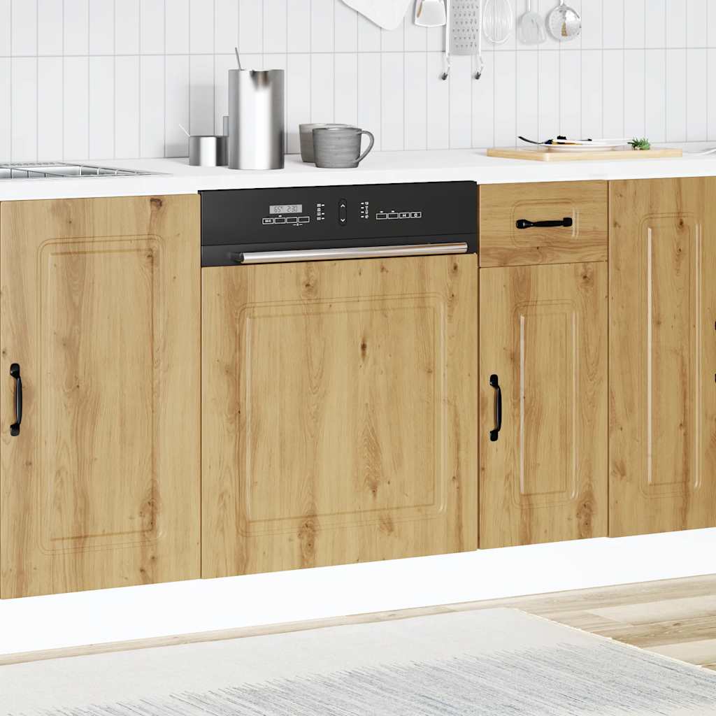 Opvaskemaskine panel Kalmar Artisan eg 60x1,5x67 cm
