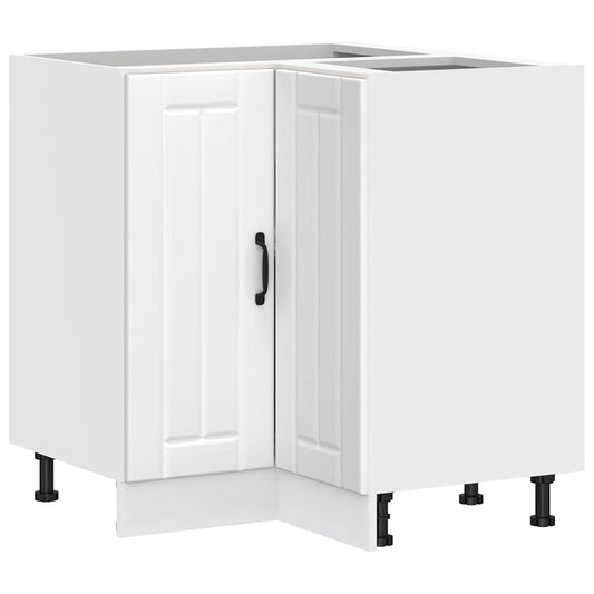 Küchen-Eckunterschrank Lucca Weiß Holzwerkstoff