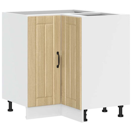 Küchen-Eckunterschrank Lucca Sonoma-Eiche Holzwerkstoff