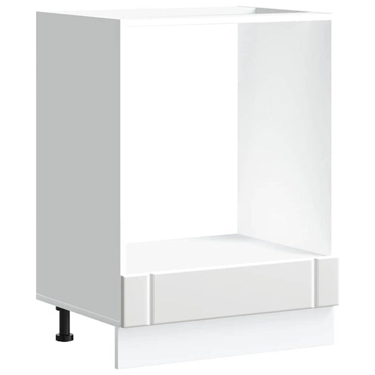 Herdumbauschrank Lucca Weiß Holzwerkstoff