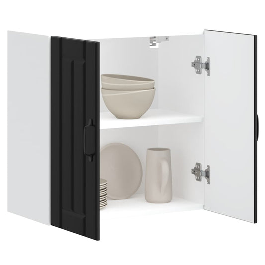 Køkken overskab Lucca Sort træmateriale