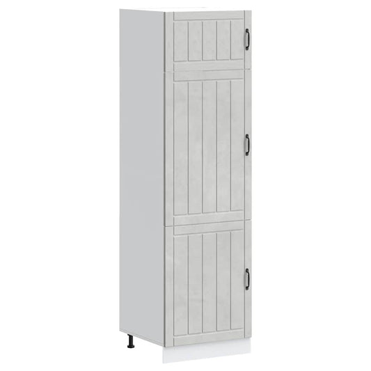 Køkkenskab Lucca Beton Grå Træmateriale