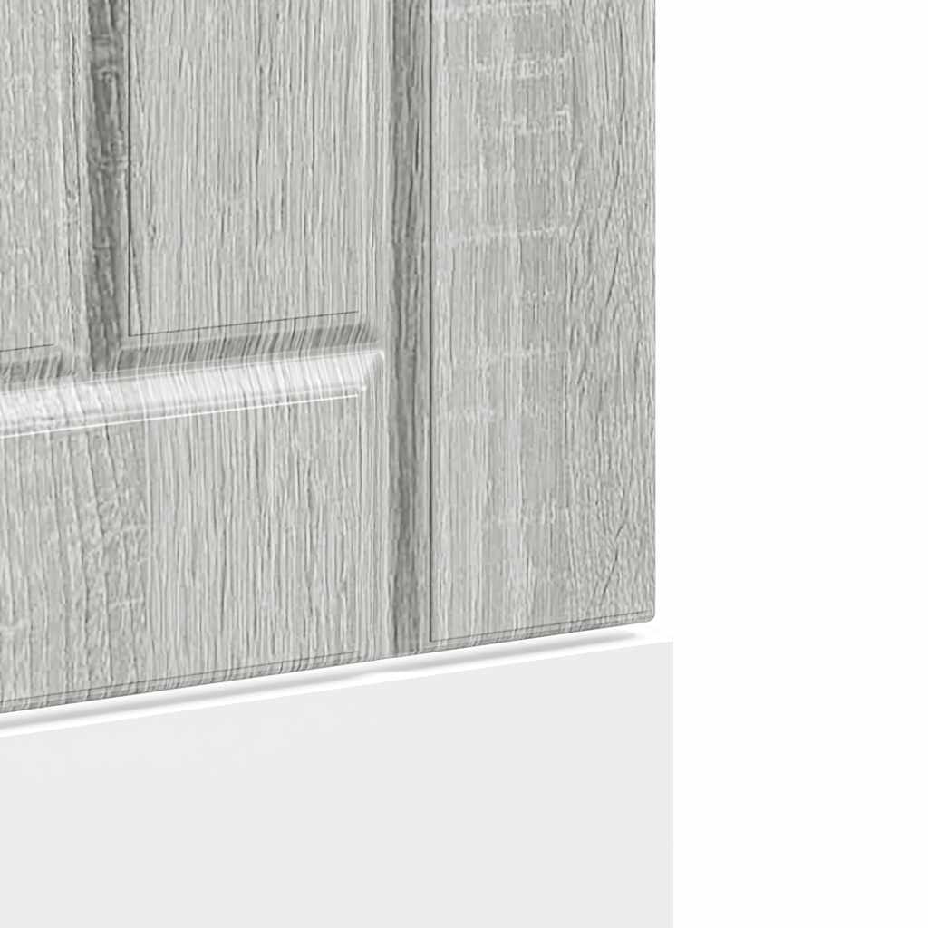 Opvaskemaskine panel Lucca Grey Sonoma træmateriale