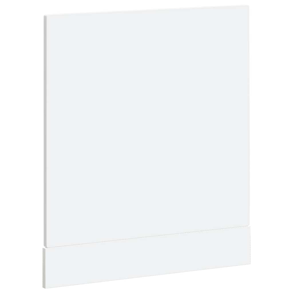Geschirrspülerblende Porto Hochglanz-Weiß 60x1,5x67 cm