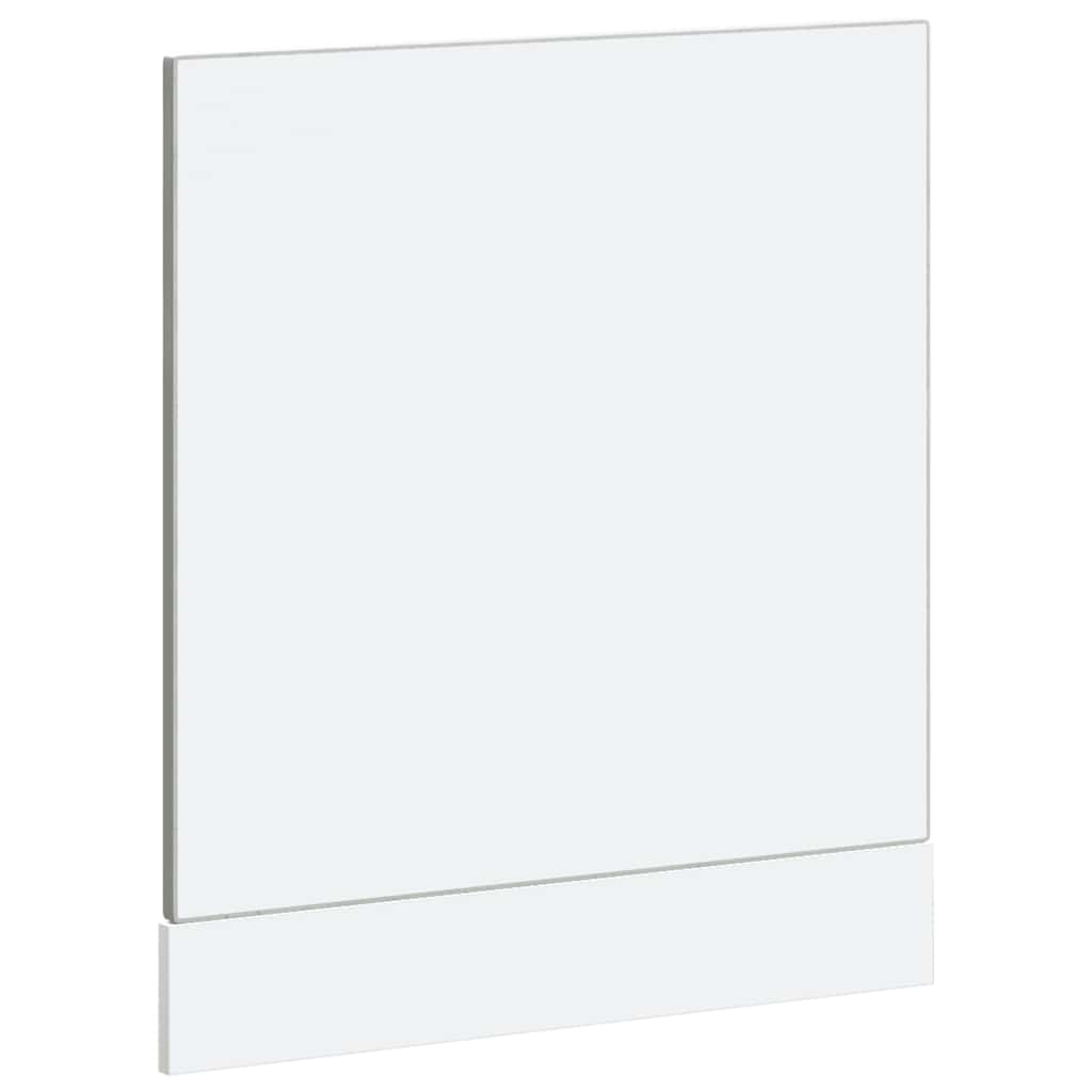 Opvaskemaskine panel Porto betongrå 60x1,5x67 cm træmateriale