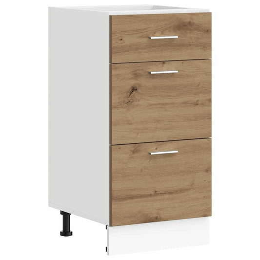 Unterschrank Lyon Artisan-Eiche 40x46x81,5 cm Holzwerkstoff