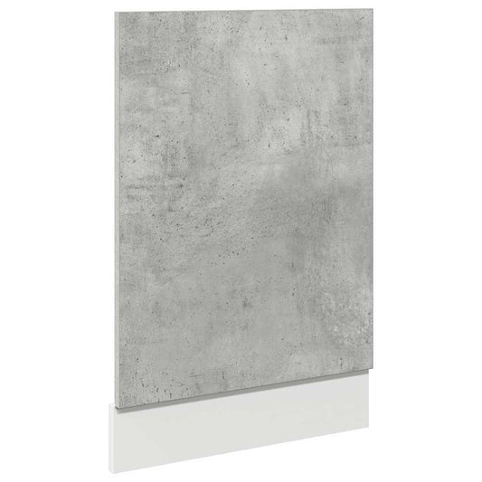 Geschirrspülerblende Lyon Betongrau 45x3x67 cm