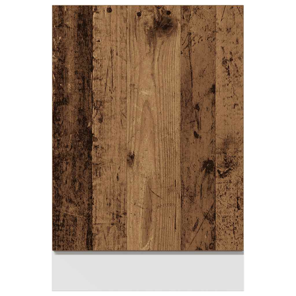 Geschirrspülerblende Lyon Altholz-Optik 45x3x67 cm Holzwerkstoff