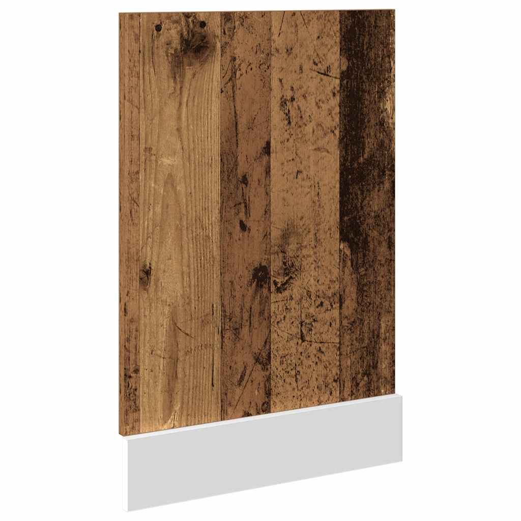 Geschirrspülerblende Lyon Altholz-Optik 45x3x67 cm Holzwerkstoff