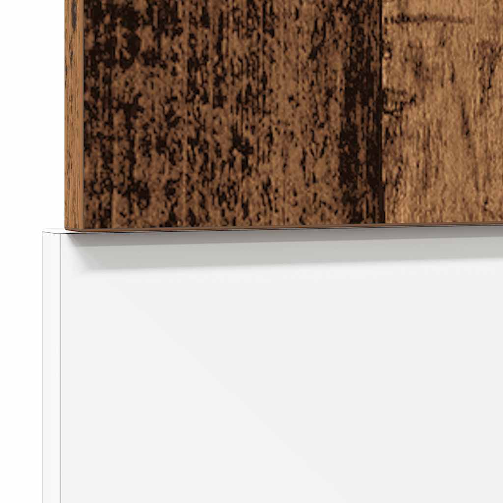 Geschirrspülerblende Lyon Altholz-Optik 45x3x67 cm Holzwerkstoff