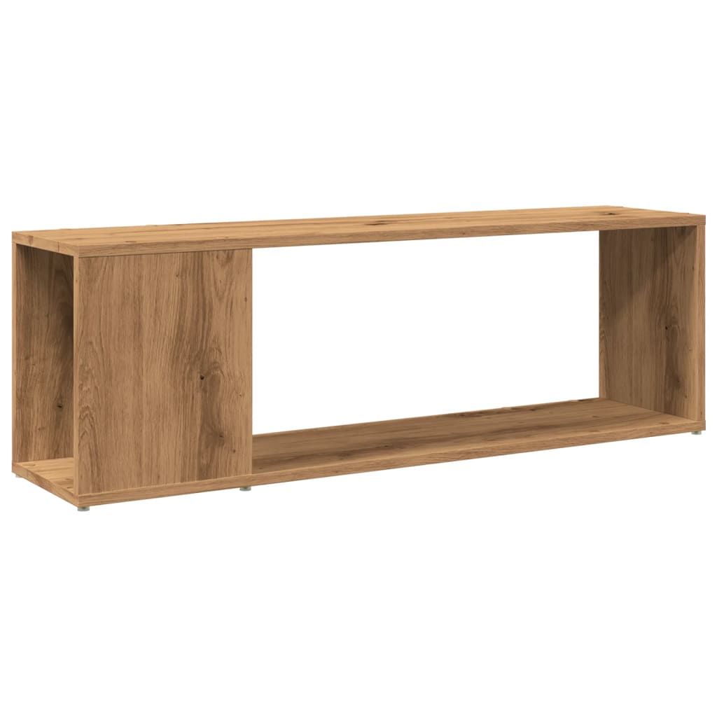 TV-møbel Håndværks eg 100x24x32 cm træmateriale