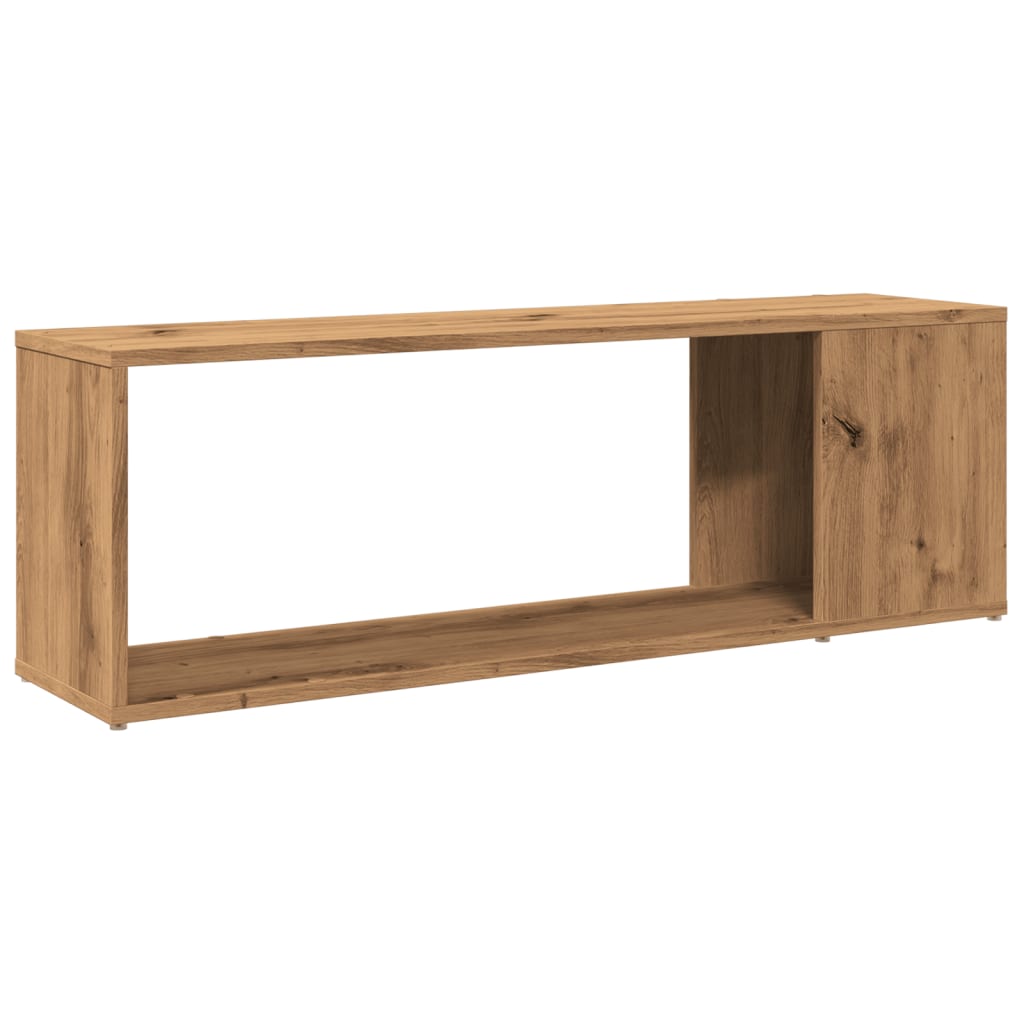 TV-møbel Håndværks eg 100x24x32 cm træmateriale