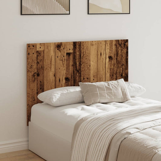 Kopfteil Altholz-Optik 120x1,5x80 cm Holzwerkstoff