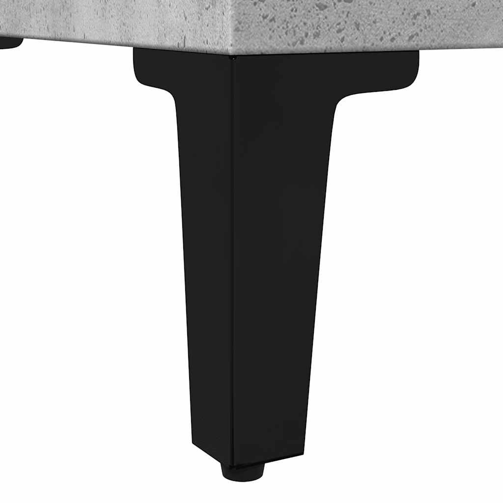 Badeværelsesskab Beton Grå 30x30x100 cm Træ Materiale