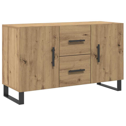 Sideboard Artisan-Eiche 100x36x60 cm Holzwerkstoff