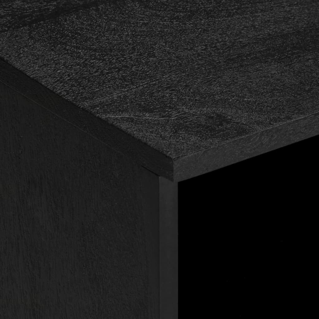 TV-skab Sort 100x33x46 cm Træ Materiale