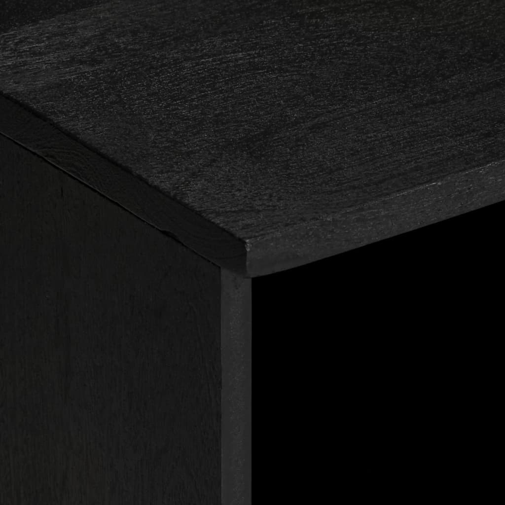 TV-skab Sort 100x33x46 cm Træ Materiale