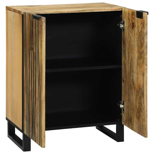 Sideboard Braun 60 x 33.5 x 75 cm Massivholz Mango