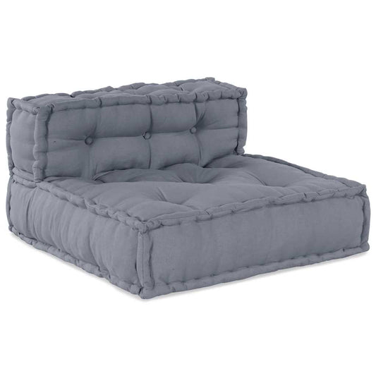 Modulares Sofa 4 pcs Grau Stoff