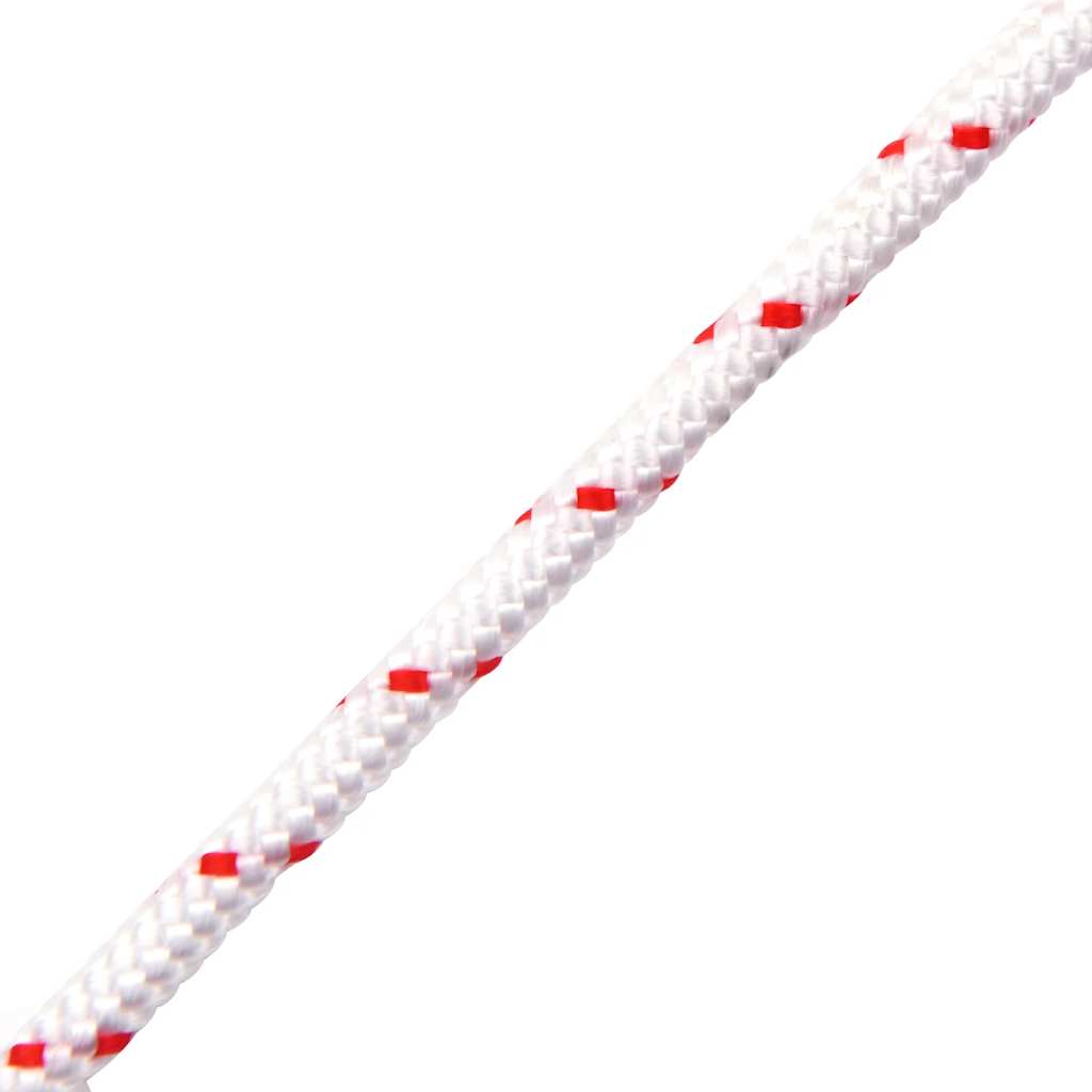 Startsnor hvid og rød Ø3 mm 10 m nylon