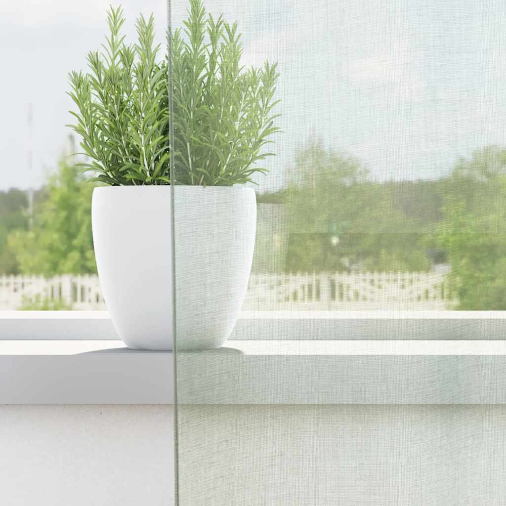 Voile Gardiner med løkker 2 stk Lysegrå 140x225 cm