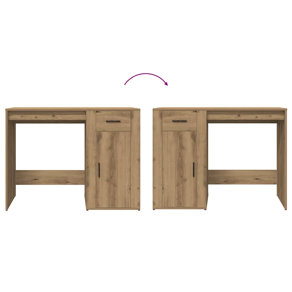 Skrivebord Artisan Eg 100x49x75 cm Træmateriale