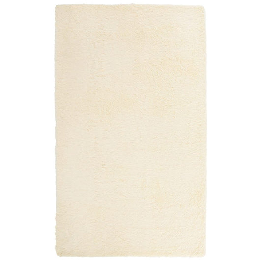Teppich Shaggy Hochflor NAVARRA Creme 60x100 cm Polyester