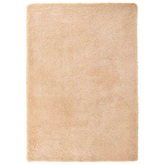 Teppich Shaggy Hochflor NAVARRA Beige 240x340 cm Polyester