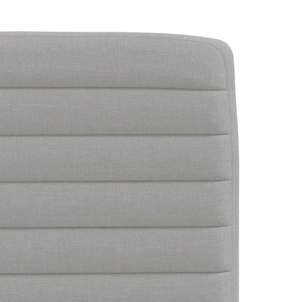 Spisestuestole 4 stk Cloud Grey Stof