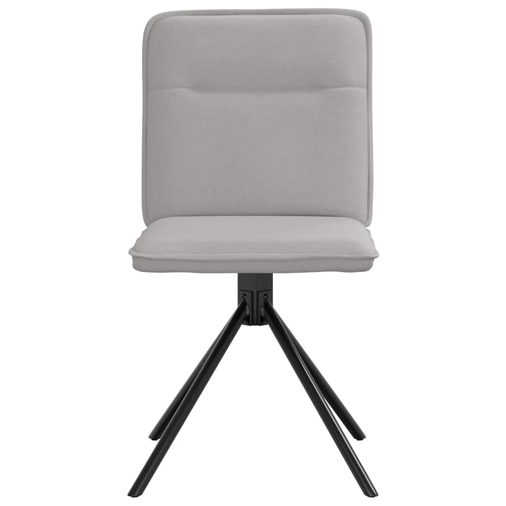 Spisestuestole 4 stk Cloud Grey Stof