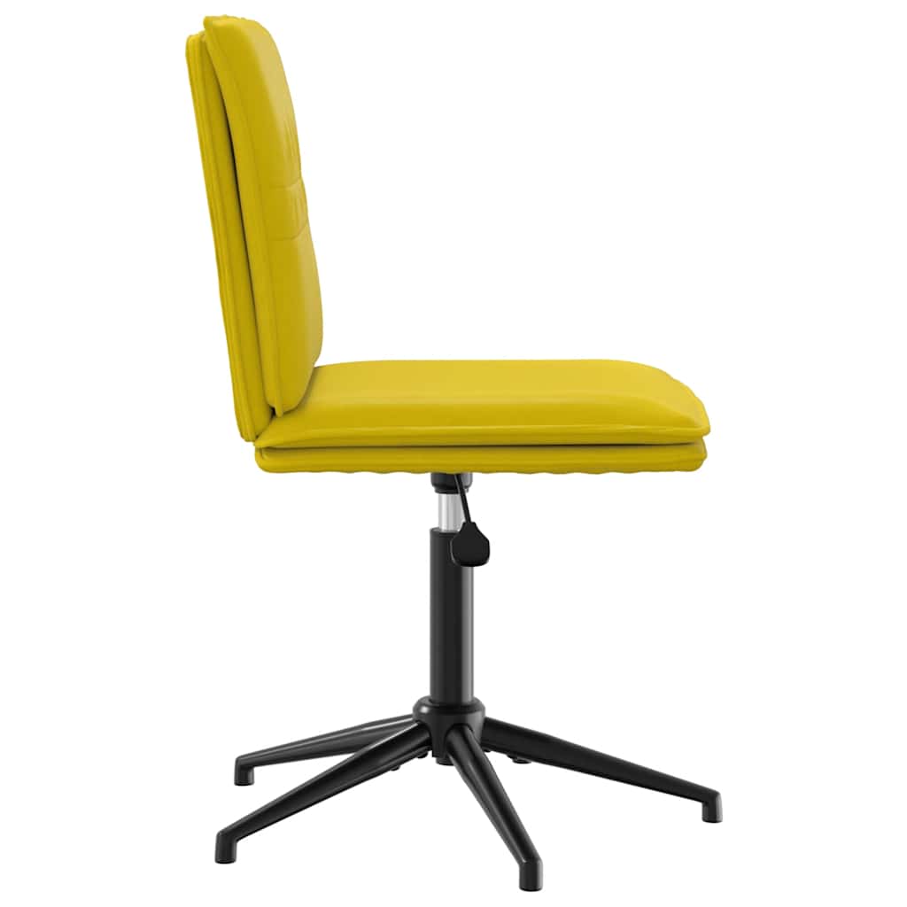 Spisestuestole 2 stk. Yellow Velvet