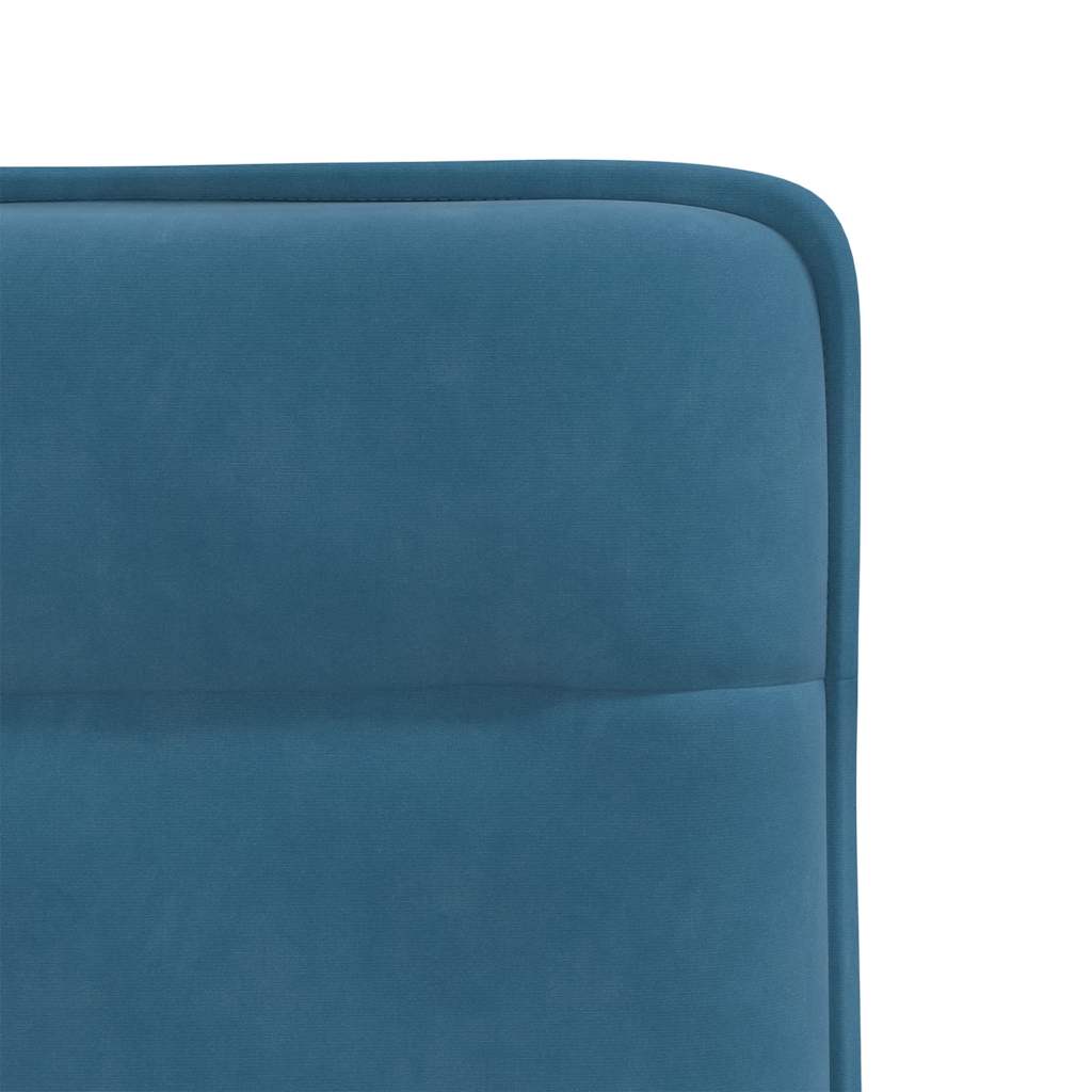 Spisestuestole 6 stk. Blue Velvet