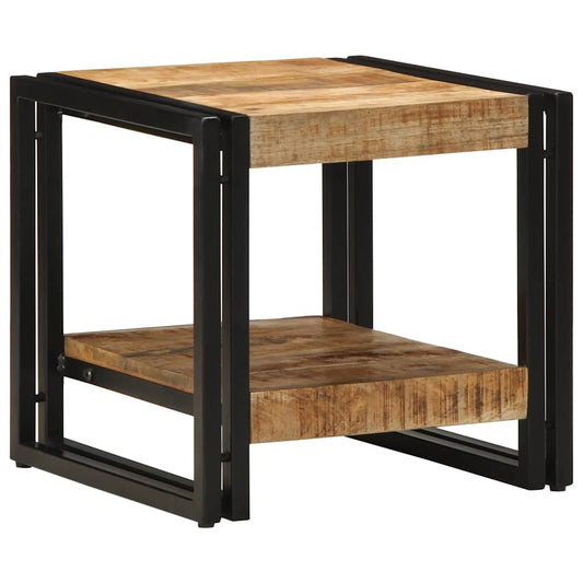 Couchtisch Braun 40 x 40 x 38 cm Massivholz Mango