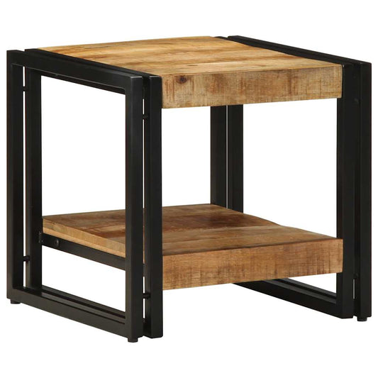 Couchtisch Braun 40 x 40 x 38 cm Massivholz Mango
