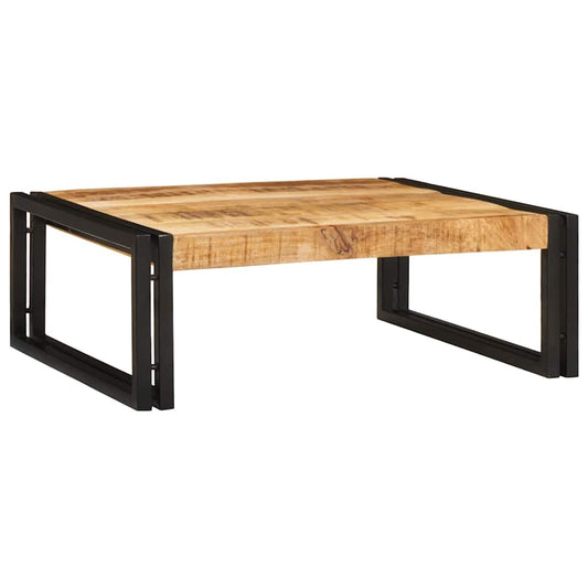 Badezimmer Regal 65 x 50 x 23 cm Massivholz Mangoholz und Eisen