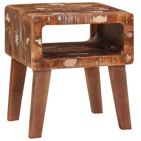 Beistelltische Mehrfarbig 40 x 32 x 46 cm Massives Altholz