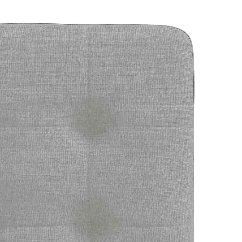 Spisestuestole 2 stk Cloud Grey Stof