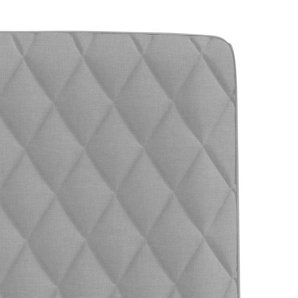 Spisestuestole 2 stk Cloud Grey Stof