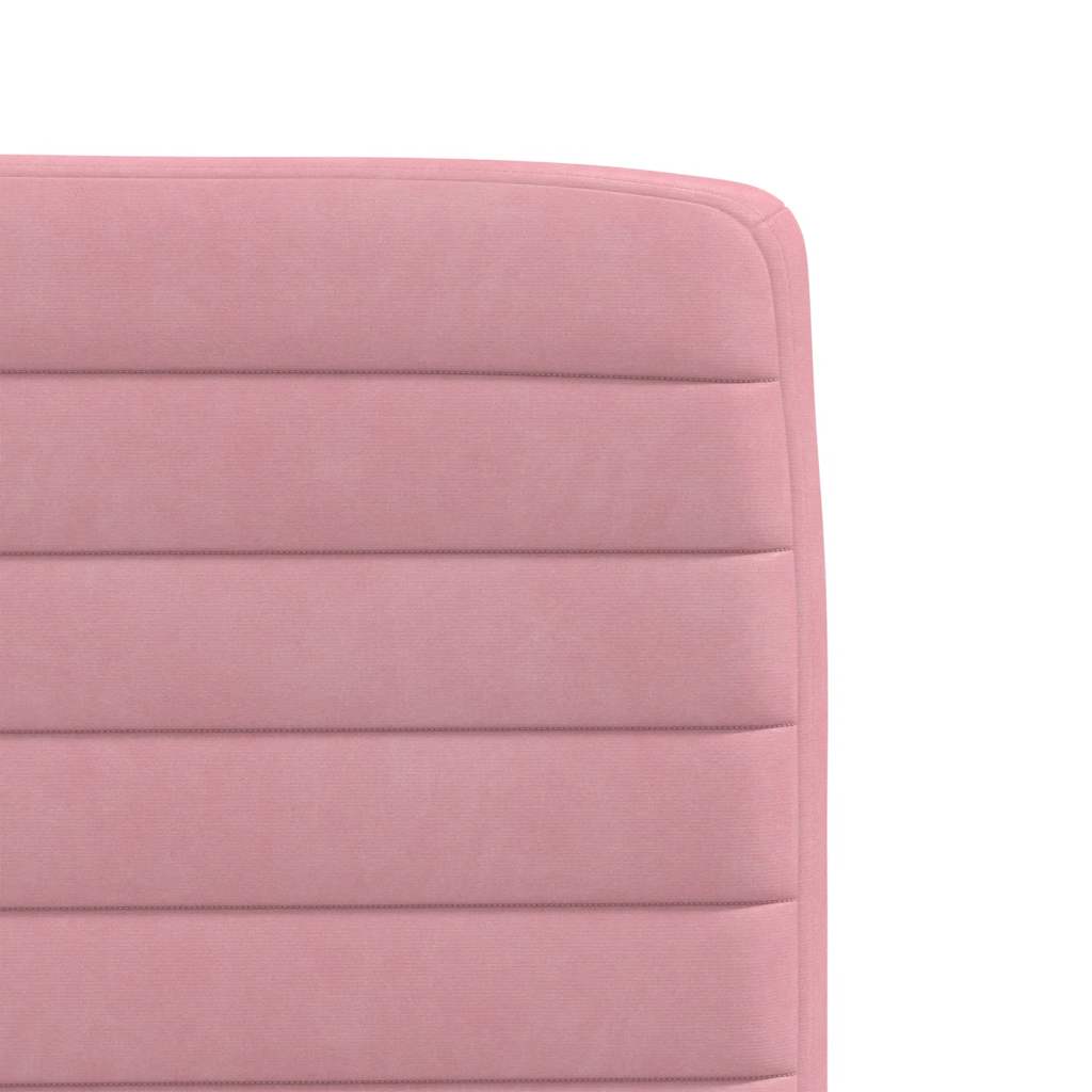 Spisestuestole 2 stk Pink Velvet