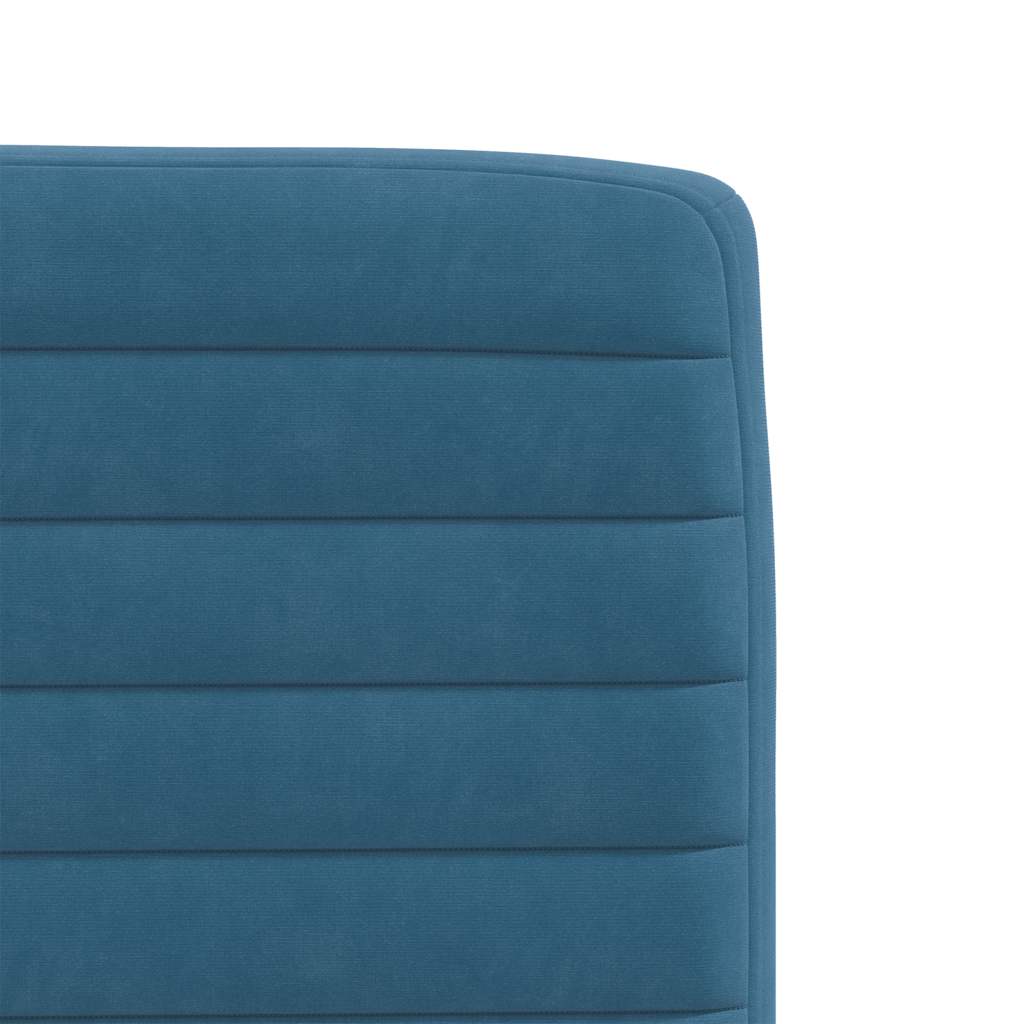 Spisestuestole 2 stk. Blue Velvet