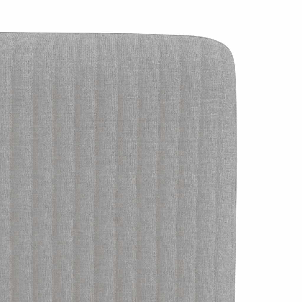 Spisestuestole 2 stk Cloud Grey Stof