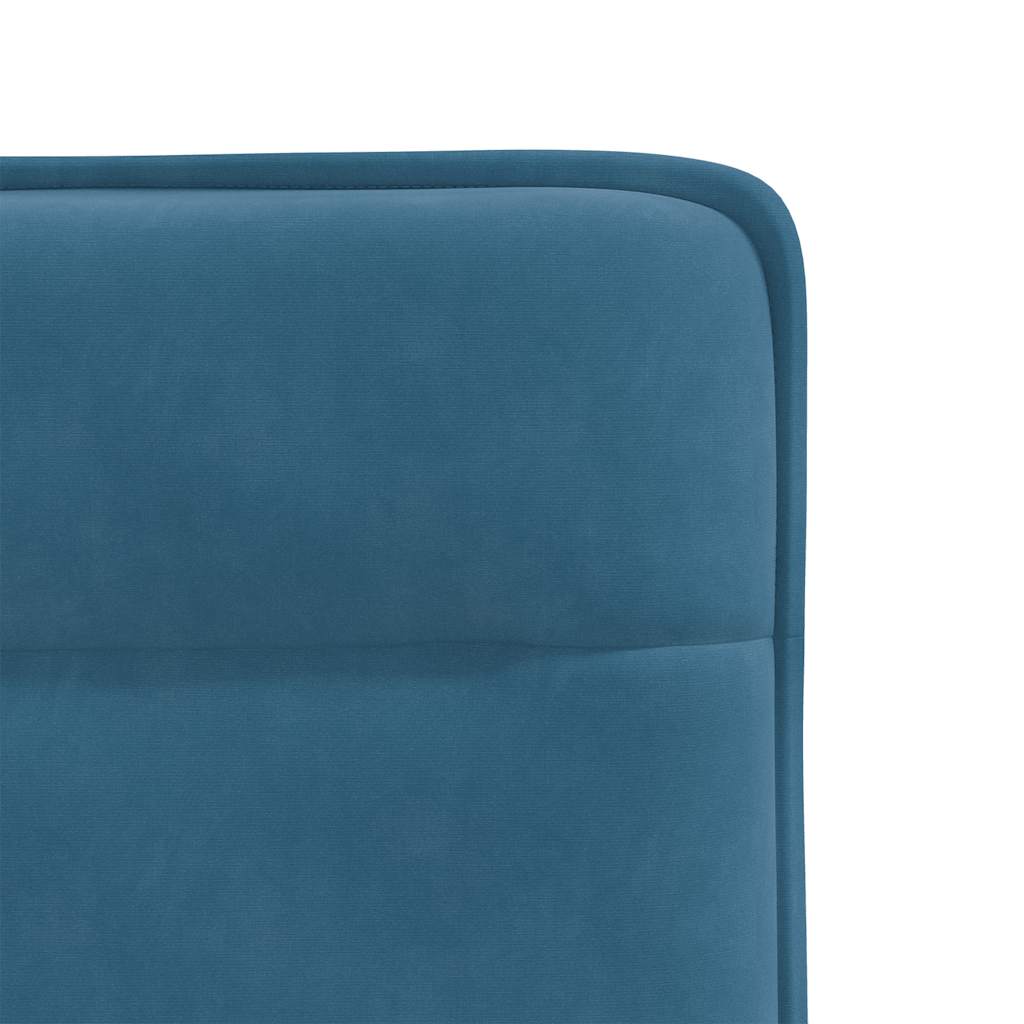 Spisestuestole 2 stk. Blue Velvet