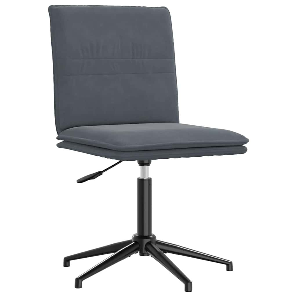 Spisestuestol Mørkegrå Velvet